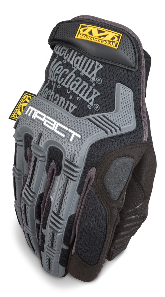 Mechanix Wear: M-Pact Work Gloves with Secure Fit, Work Gloves with Impact  Protection and Vibration Absorption, Safety Gloves for Men (Brown, X-Large)  