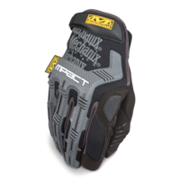 Mechanix Wear M-Pact® High Impact Protection Glove, Black/Grey, Assorted Sizes Front_Angled_Left