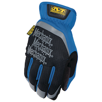Mechanix Wear FastFit® Form-fitting Breathable Glove Blue, Assorted Sizes Back_Angled_Right