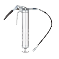 MotoMaster  Premium Heavy-Duty Pistol Grip Grease Gun with 3-way loading up to 7,000 PSI, 14-oz