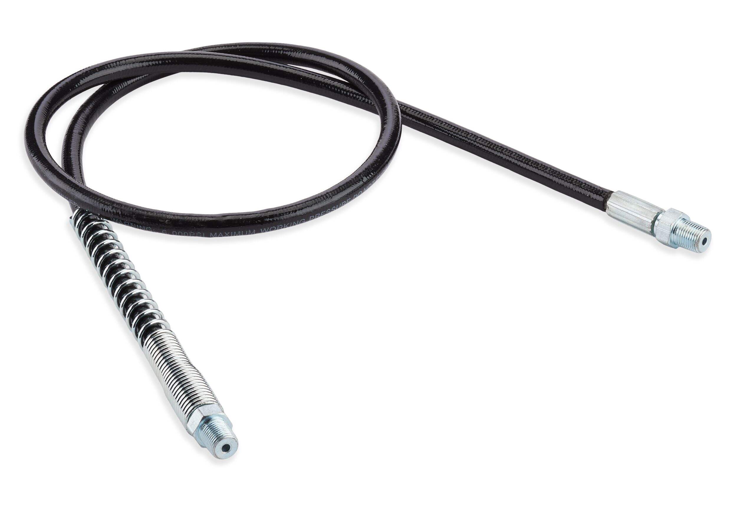 MotoMaster Heavy Duty High Pressure Grease Hose up to 8,000 PSI, 36-in Overhead_Plunge