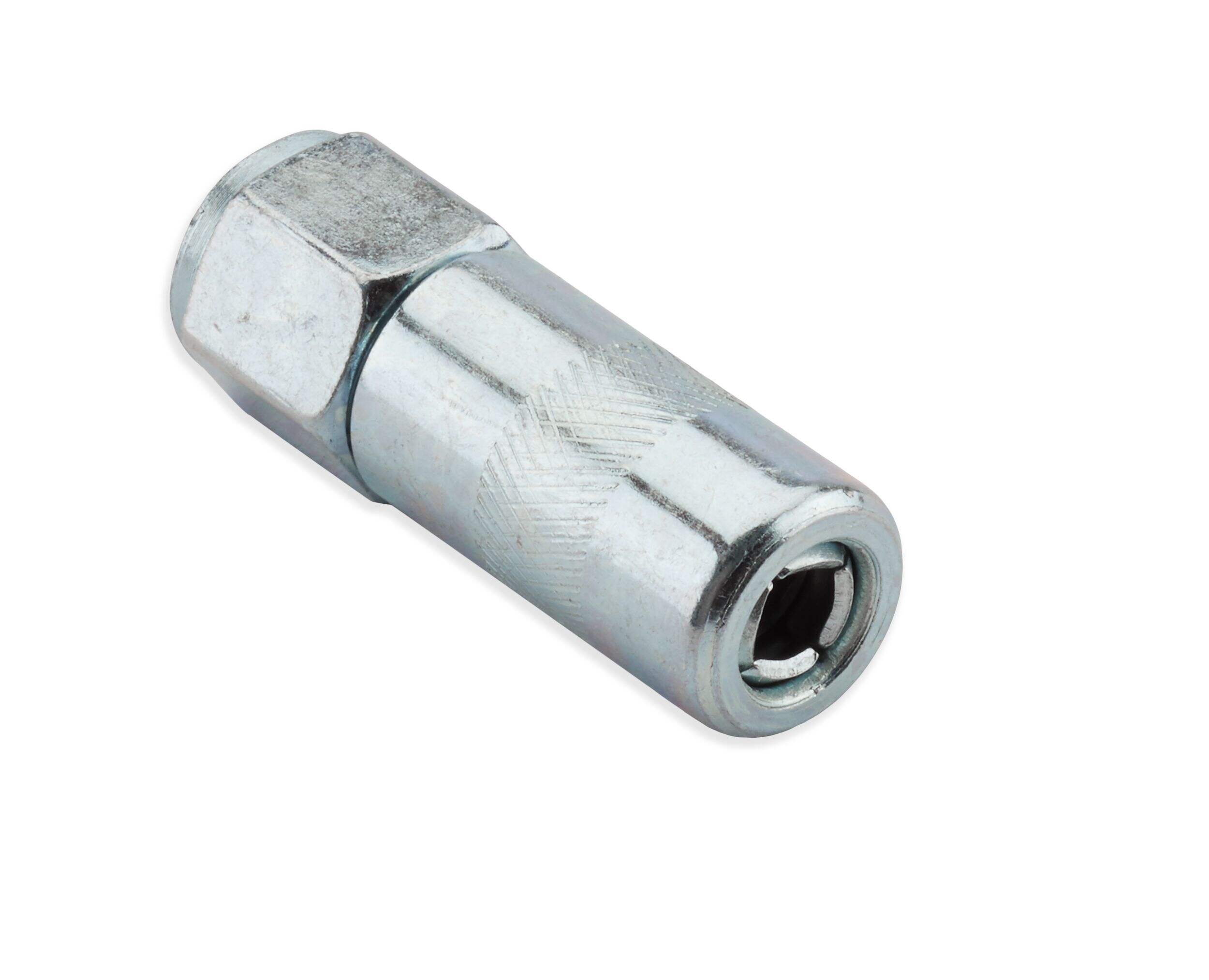 MotoMaster Heavy Duty Grease Gun Coupler Front_Three_Fourths_Angled_Right