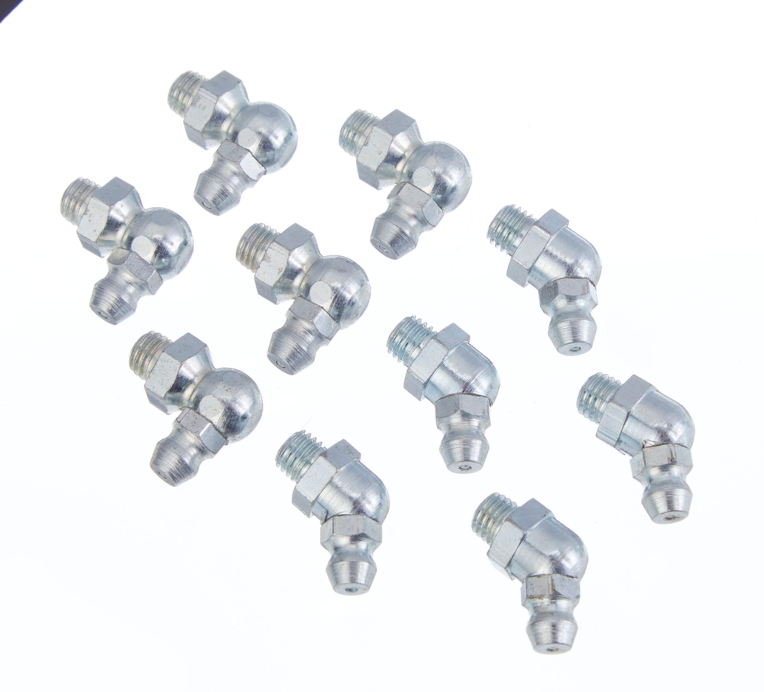 MotoMaster 45/90-Degree SAE Fitting Kit, 10-pc, 1/4-in Overhead_Plunge