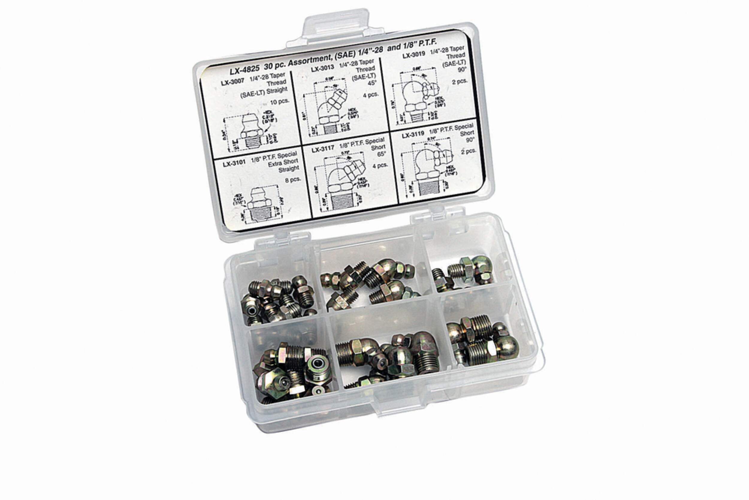 Lumax® Sae Fitting Kit, 30-pc Overhead_Plunge