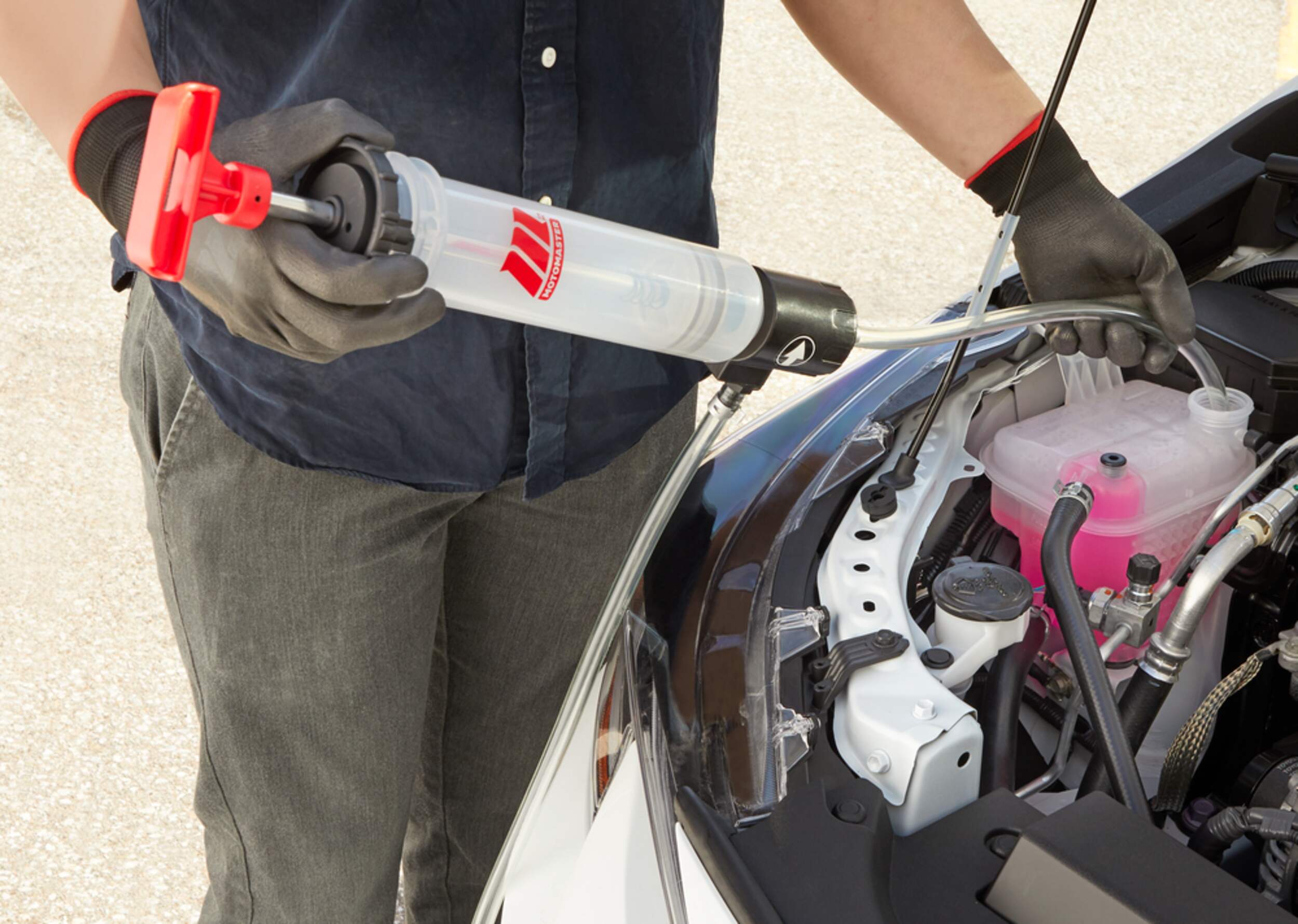 MotoMaster Fluid Transfer Pump, MultiPurpose Syringe, 550mL