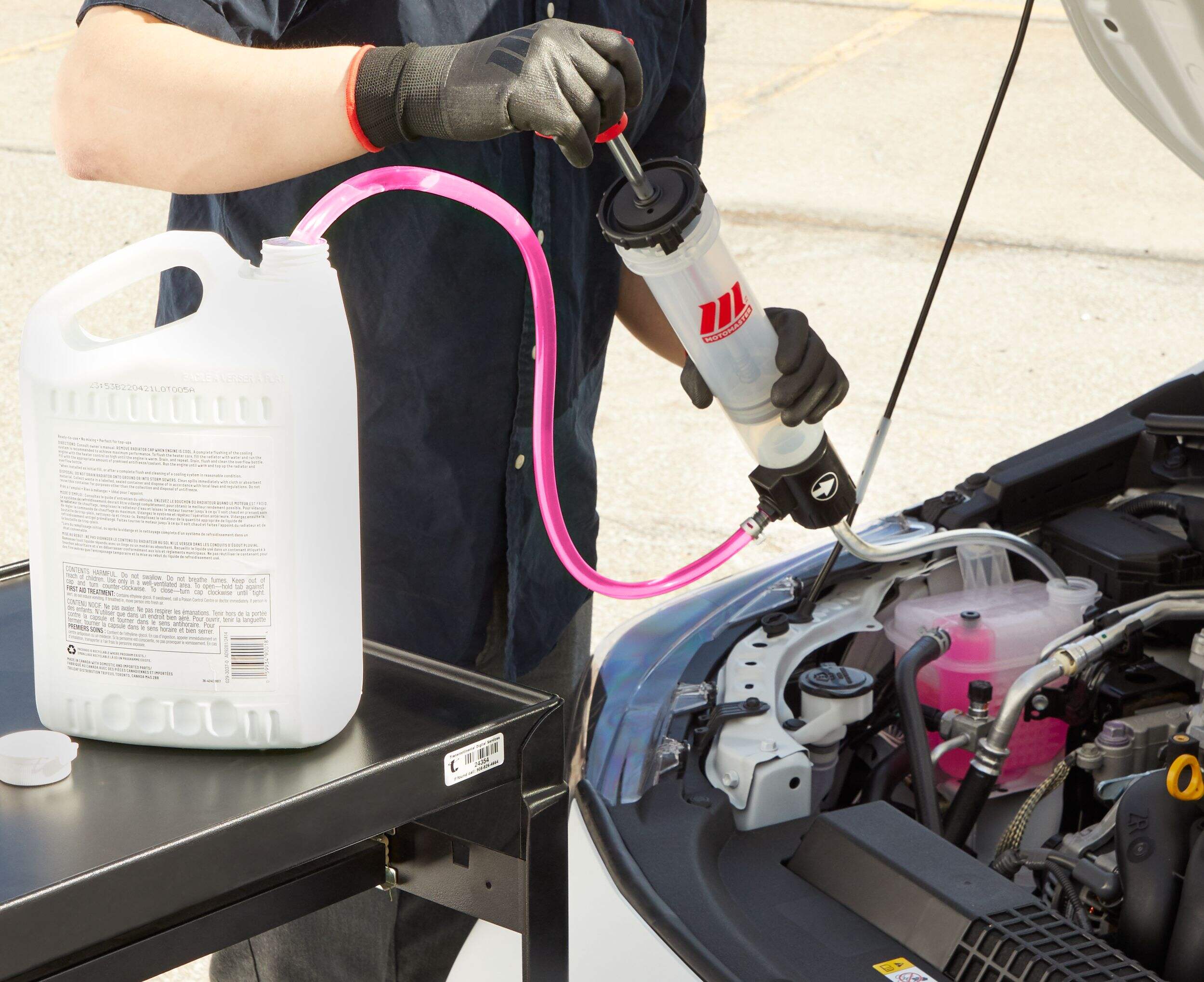 MotoMaster Fluid Transfer Pump, MultiPurpose Syringe, 550mL