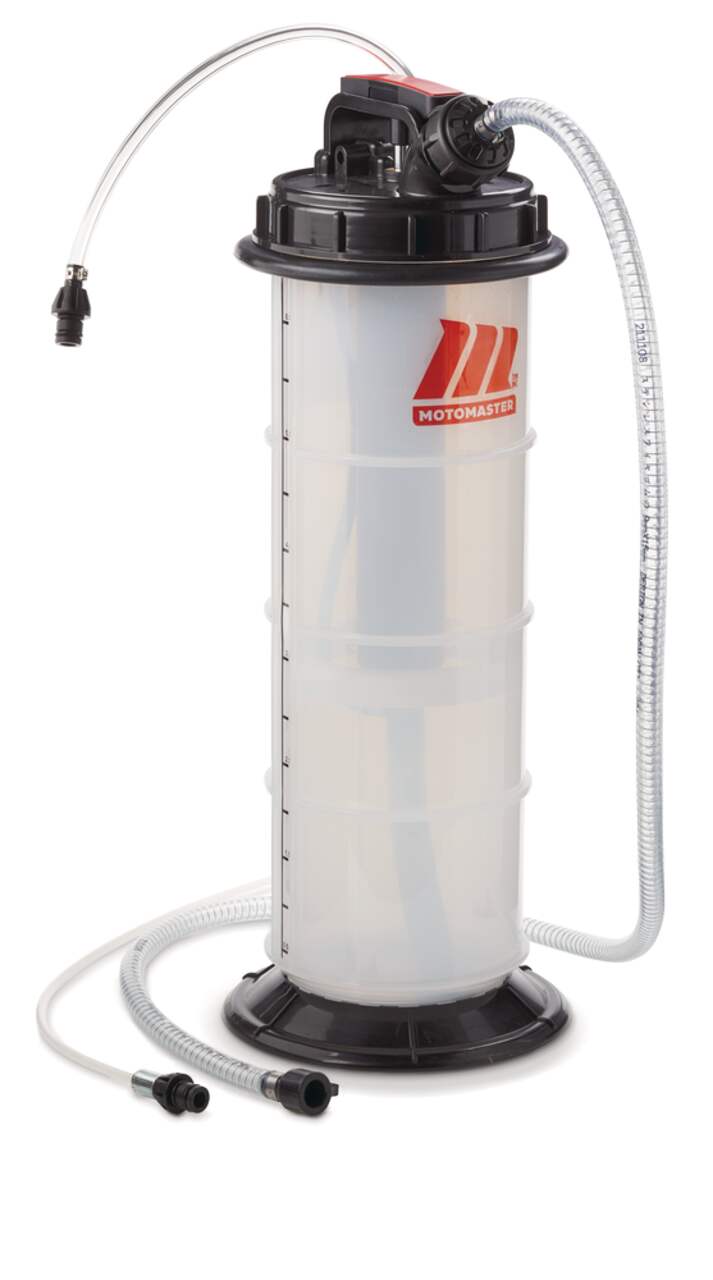 Extracteur de liquide manuel automobile MotoMaster avec robinet d