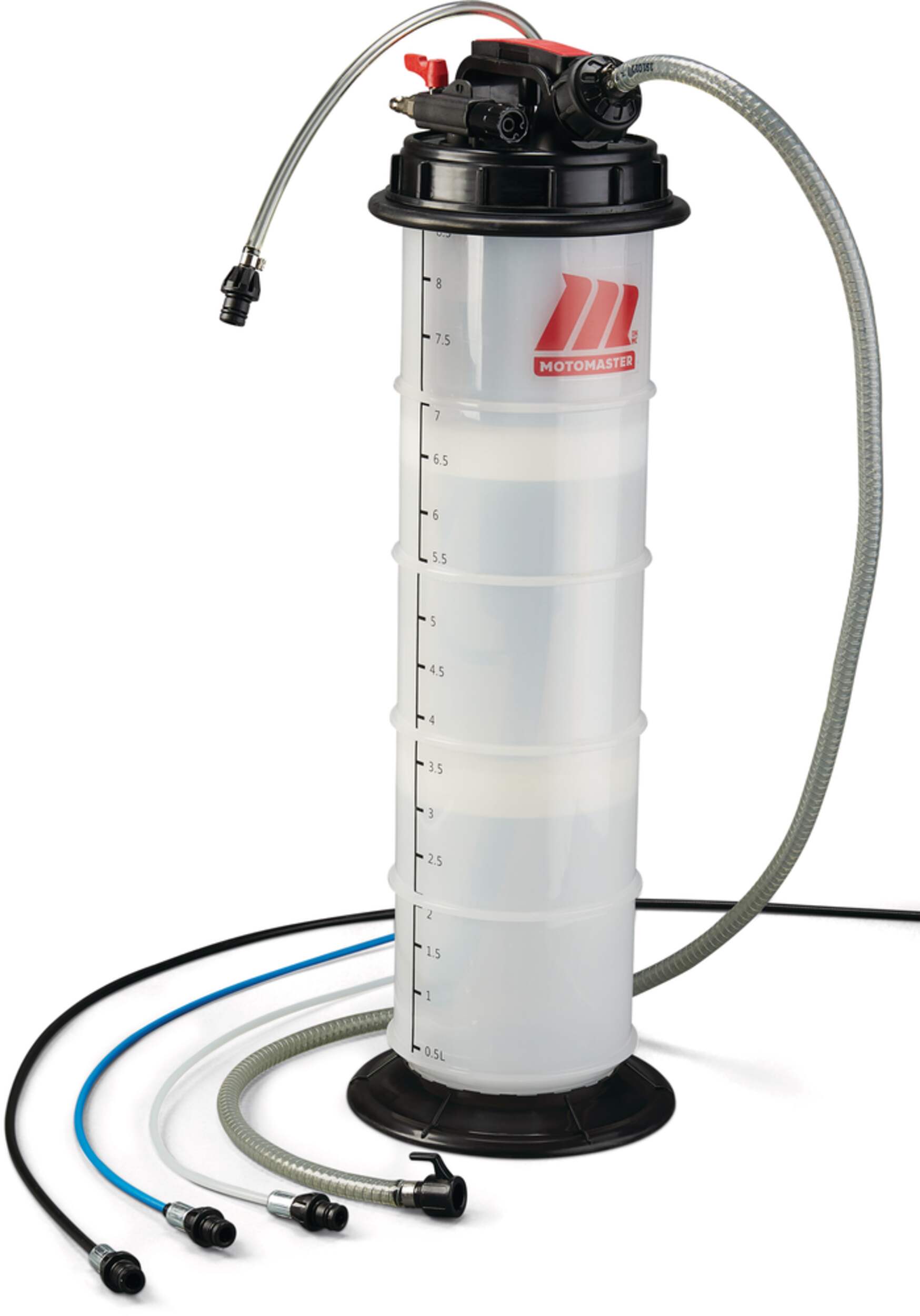 MotoMaster Pneumatic Fluid Extractor with Automatic Shutoff Valve, 8.5
