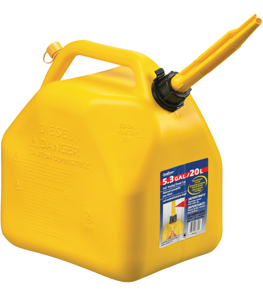 Scepter Diesel Vented Jerry Fuel Can, 20L Canadian Tire