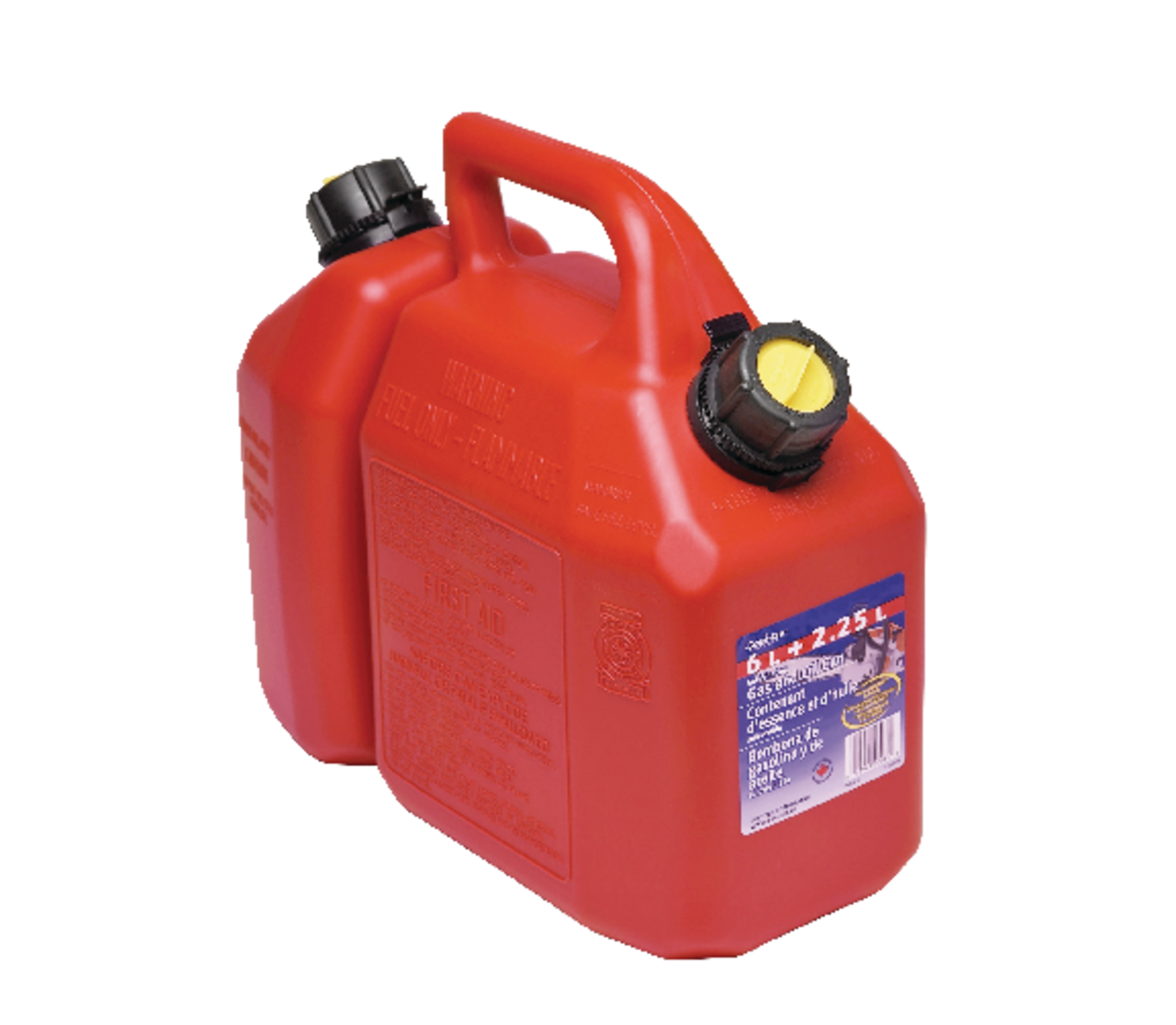 Bidon / réservoir d'essence 20 litres rouge - Pour diesel et essence -  Bidons