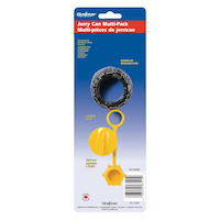 Scepter Gas Can Accessories Kit with Screw Cap, Vent Cap & Stopper, 3-pc