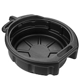 Plastic Oil Drain Pan with Easy-Pour Spout, 15-L Front_Three_Fourths_Angled_Right