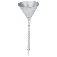 Long Neck Oil Funnel with Adjustable Nozzle Side_Left