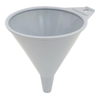 Flo Tool Plastic Funnel with Handle, 4-in, 03588 Front_Angled_Left