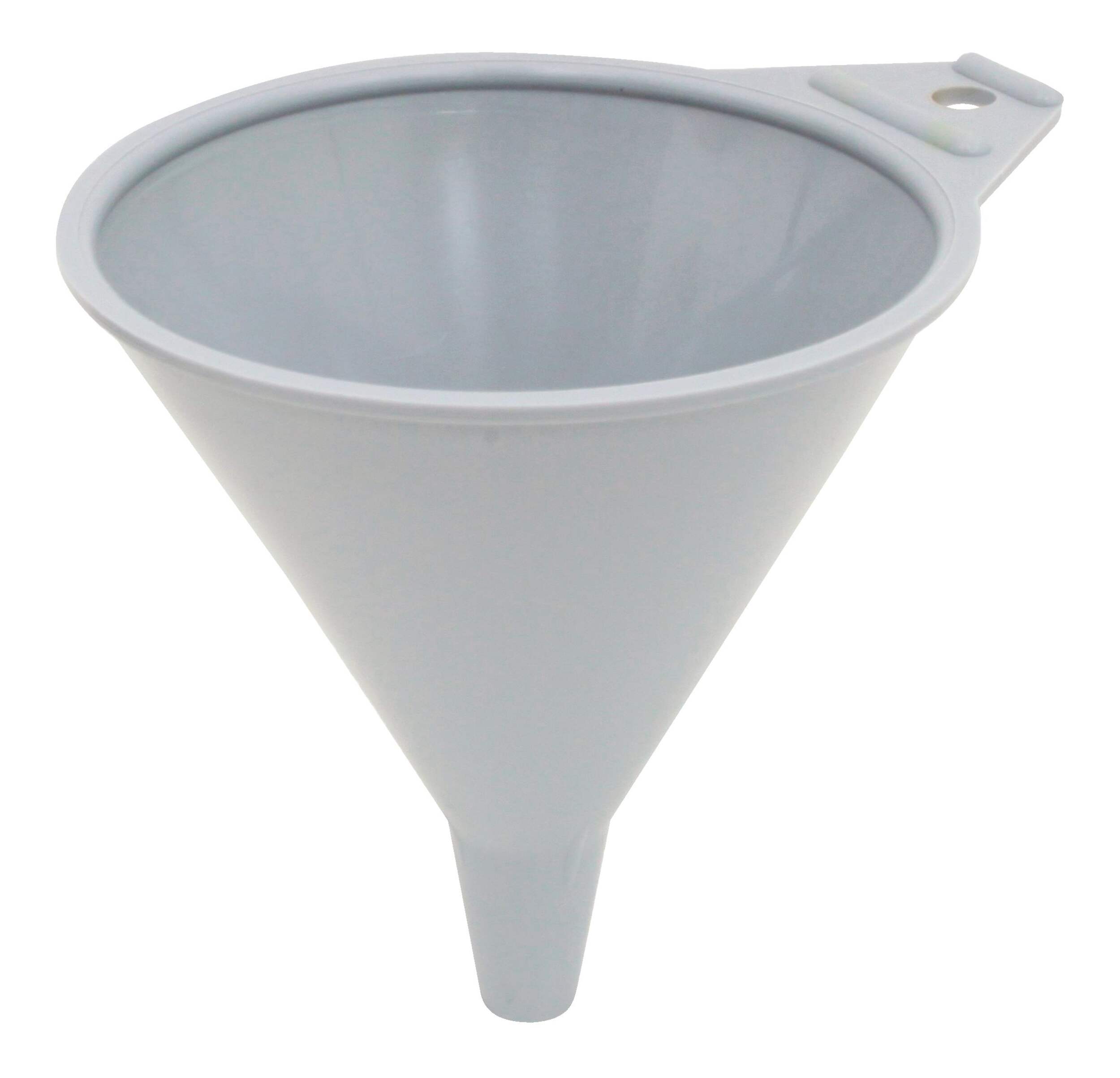 Flo Tool Plastic Funnel with Handle, 4-in, 03588 Front_Angled_Left