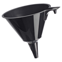 Flo Tool Plastic Funnel with Handle, 6-in, 03589 Back_Angled_Left