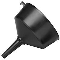 Scepter Plastic Funnel with Handle, 12-in Front_Three_Fourths_Angled_Left