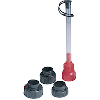 Hopkins No-Spill Gas Can Spout with 3 adaptors, 30105LGC
