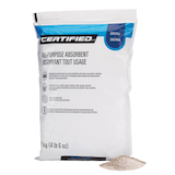 Cristaux absorbants tout usage pour huile et liquides Certified, 2 kg Composite_or_Mixed