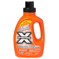 Détergent à lessive professionnel Fast Orange Grease X, 1,18 L Front_Flat