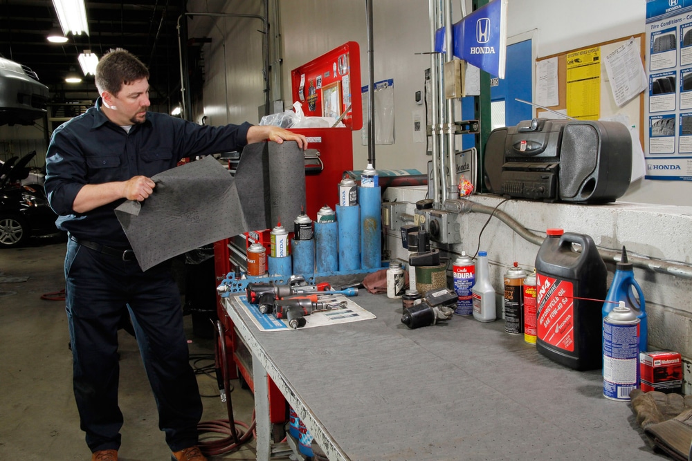 Pig Absorbent Mat Roll Canadian Tire