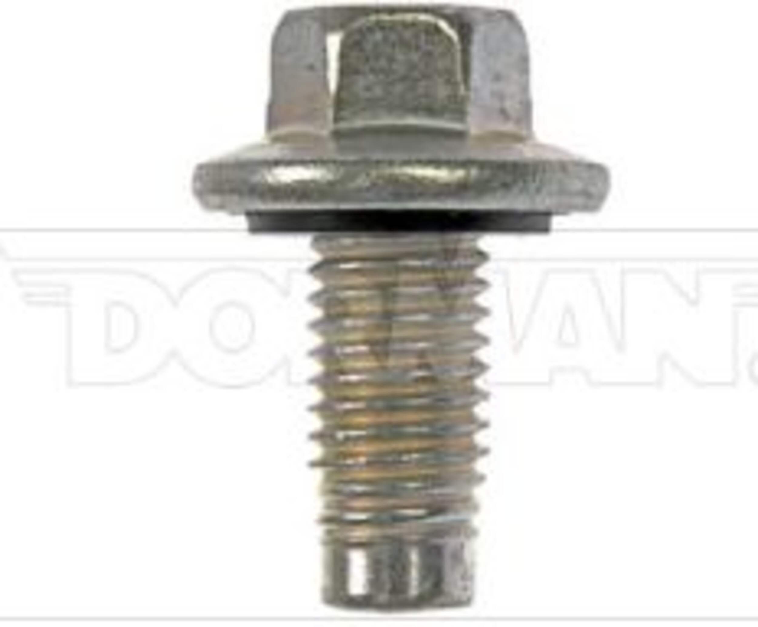 Dorman 090-175CD Steel Engine Oil Drain Plug with Gasket, M12-1.75, Head Size 15mm Front_Flat