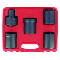 OEMTOOLS® Spindle Hub Locknut Wrench Kit, 5-pc Overhead_Flat
