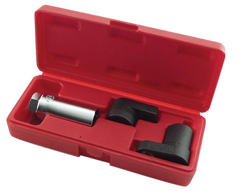 New 3pc Oxygen Sensor 02 Sockets Tool Set Automotive Wrench 7/8" 22mm 