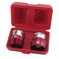 OEMTOOLS® Radiator & Cap Adapter Set Front_Angled_Left