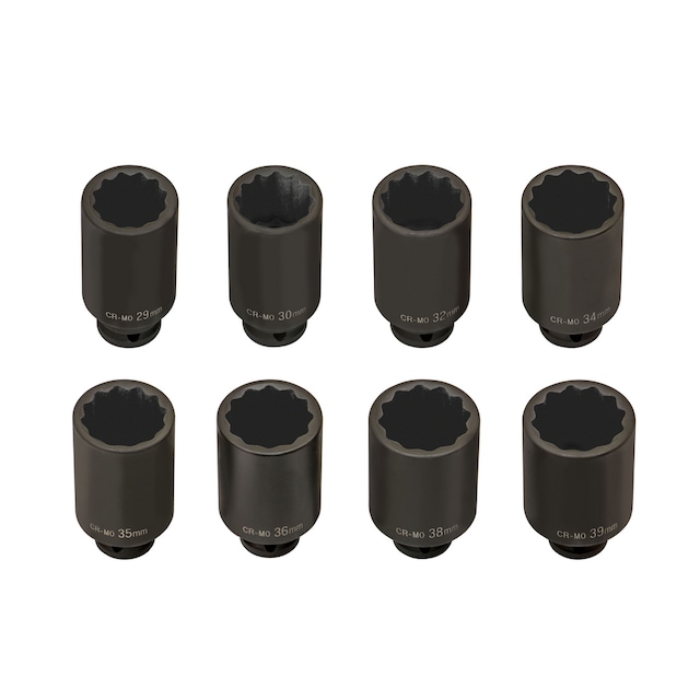 OEMTOOLS® Axle Nut Socket Set, 8pc Canadian Tire