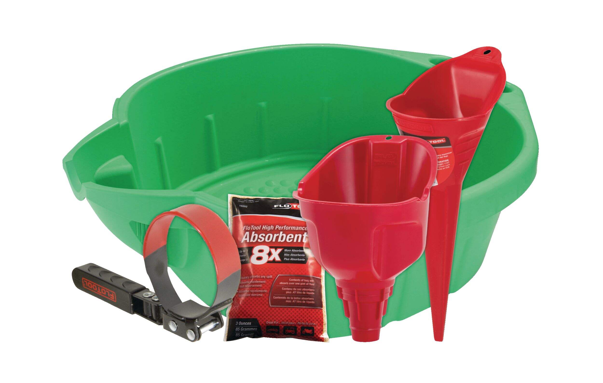 FloTool Less Mess Oil Change Kit Composite_or_Mixed