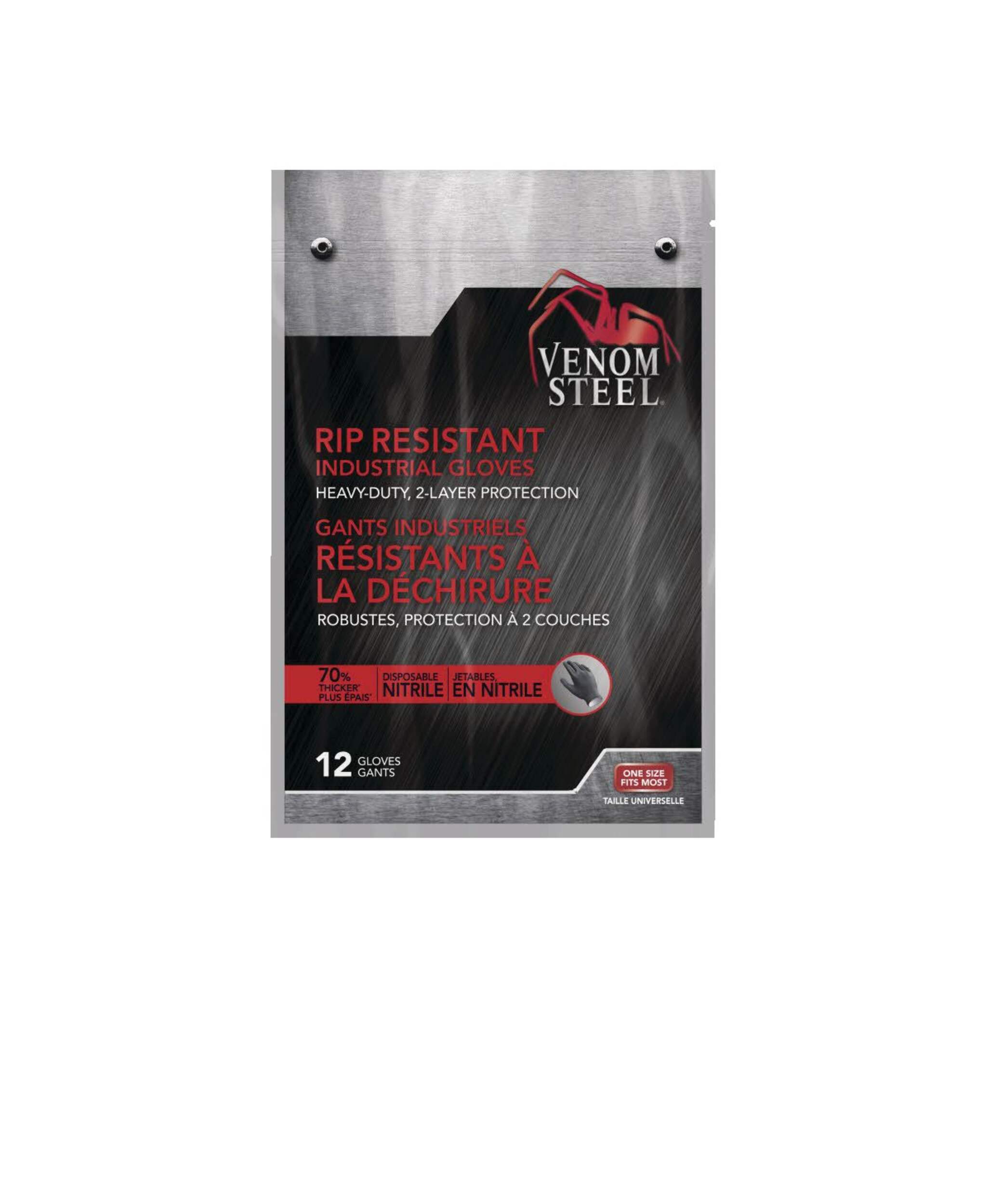 Venom Steel Nitrile Gloves, 12pc Canadian Tire