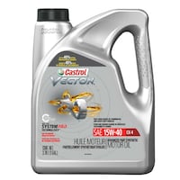 Castrol Vecton CK-4 15W40 Synthetic-Blend Diesel Engine/Motor Oil, 3.78-L Front_Flat