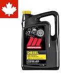 MotoMaster 15W40 Synthetic-Blend Diesel Engine/Motor Oil, Assorted Size Front_Flat