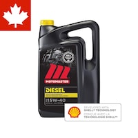MotoMaster 15W40 Conventional Diesel Oil, 5-L Front_Flat