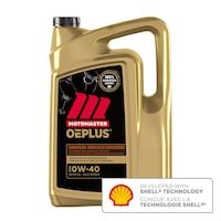 MotoMaster OEPLUS European Premium 0W40 Synthetic Engine/Motor Oil, 5-L Front_Flat