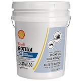 Shell Rotella® T4 10W30 Diesel Engine Oil, 18.9-L Front_Flat