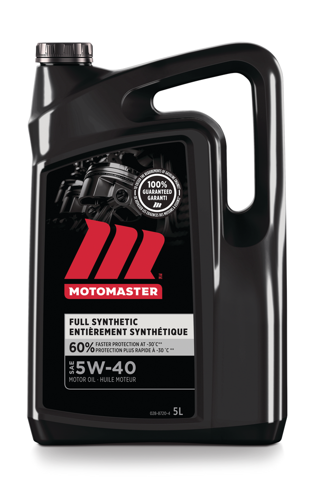 5W40 Synthetic Engine Oil, 5-L MotoMaster
