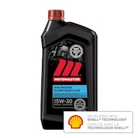 MotoMaster High Mileage 5W30 Conventional Engine/Motor Oil, 946-mL