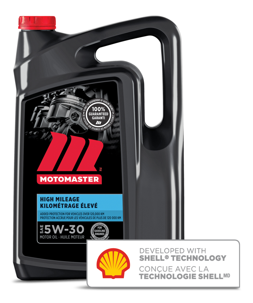 MotoMaster 5W30 High Mileage Engine Oil, 5L Toyota Nation Forum