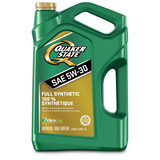 Huile moteur entièrement synthétique Quaker State 5W-30, 5 L Front_Flat