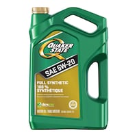 Quaker State Full Synthetic 5W20 Engine/Motor Oil, 5-L
