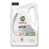 Huile à moteur classique Castrol GTX, 10W-40, 5 L Front_Flat