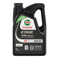 Castrol EDGE 0W20 Synthetic Engine/Motor Oil, 5-L Front_Flat