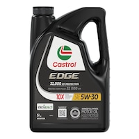 Castrol EDGE 5W30 Synthetic Engine/Motor Oil, 5-L Front_Flat