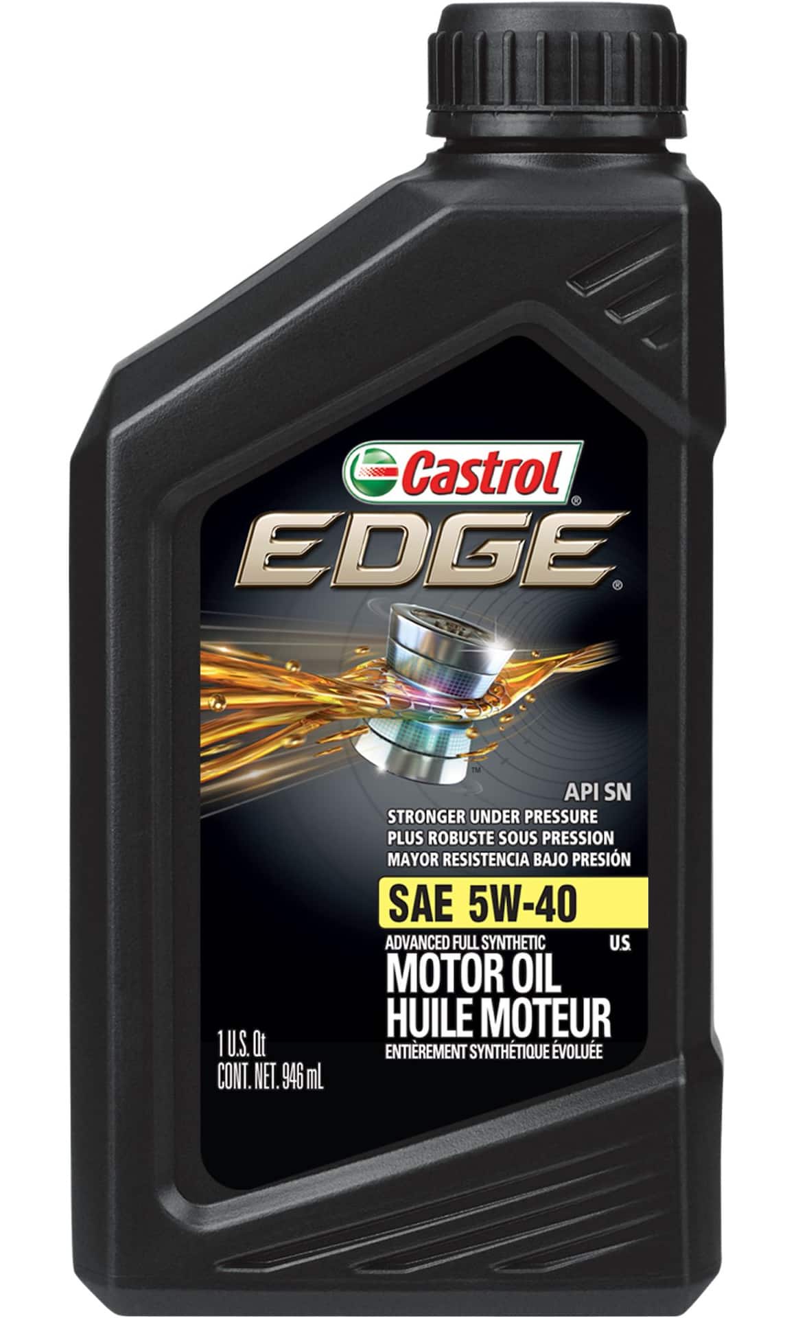 Castrol EDGE 5W40 Synthetic Engine/Motor Oil, 1-L
