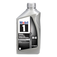 Mobil 1 0W40 Synthetic Engine Oil, 1-L