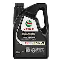 Castrol EDGE 5W20 Synthetic Engine/Motor Oil, 5-L Front_Flat