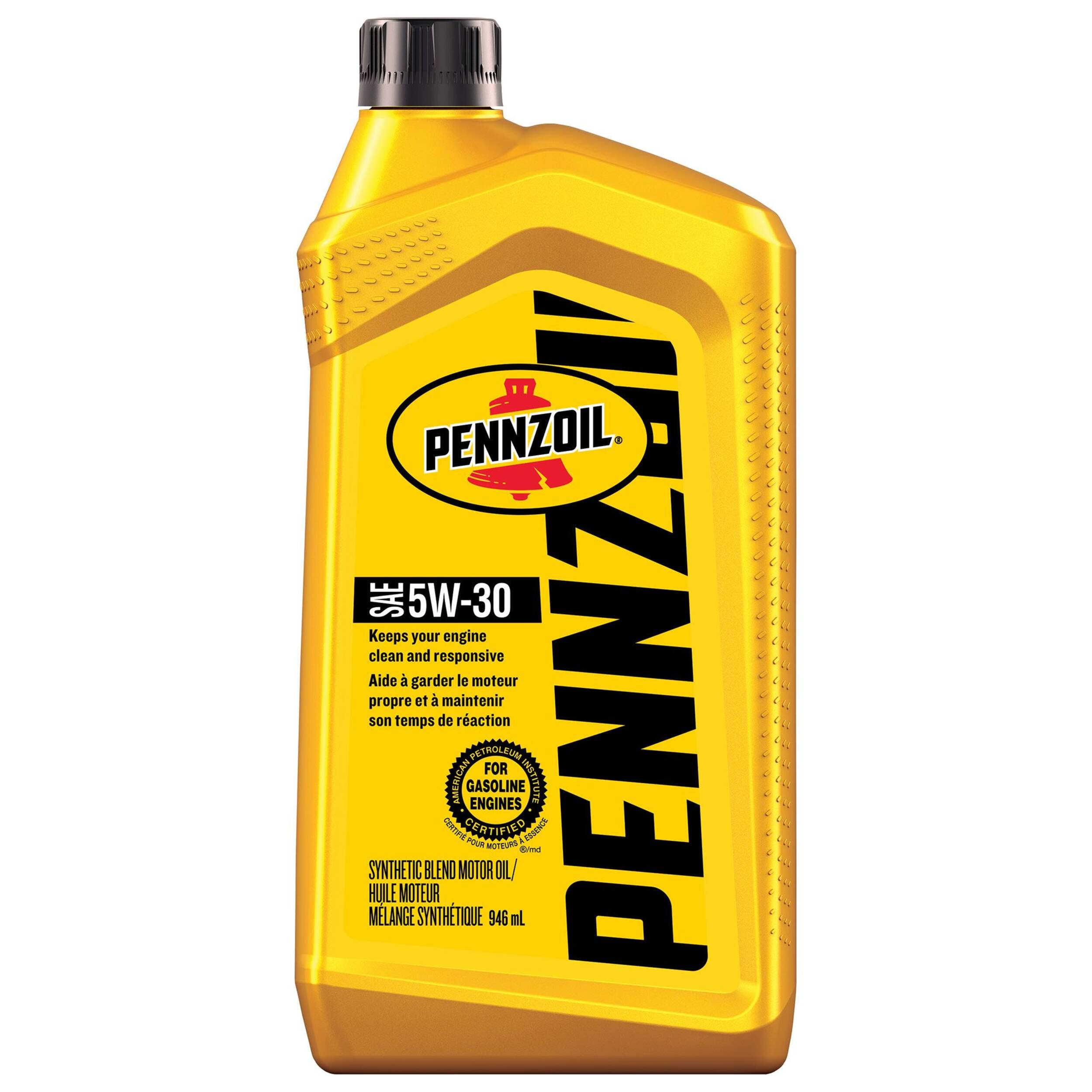 Pennzoil 5W30 Motor Oil, 946mL Front_Flat