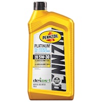 Pennzoil Platinum 5W30 Synthetic Engine/Motor Oil, 946-mL Front_Flat